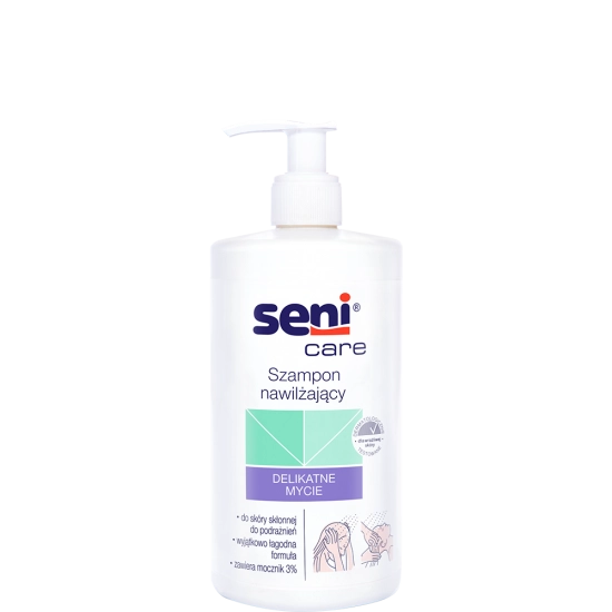 Seni Care szampon nawilżający z mocznikiem 3% 500 ml